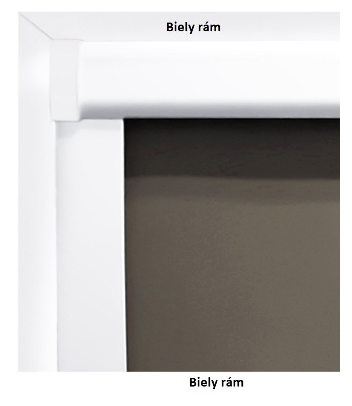 Roleta do stropného okna Velux biela