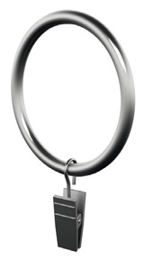 Jaja Kovová garniža galvanizovaná 19mm Trapezium satyn nikel 120cm