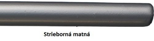 Jaja Garniža dvojtyčová Plameň 200cm meď antik