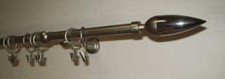 Kovová garniža-galvanizovaná 180cm-Linea